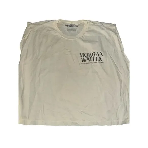 2024 Stagecoach Morgan Wallen Event shirt Long Live Cowgirls Tank Crop Top Shirt